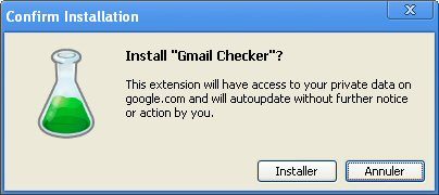 Installation du module Gmail