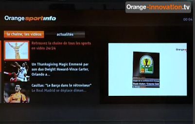 Orange Info Sport