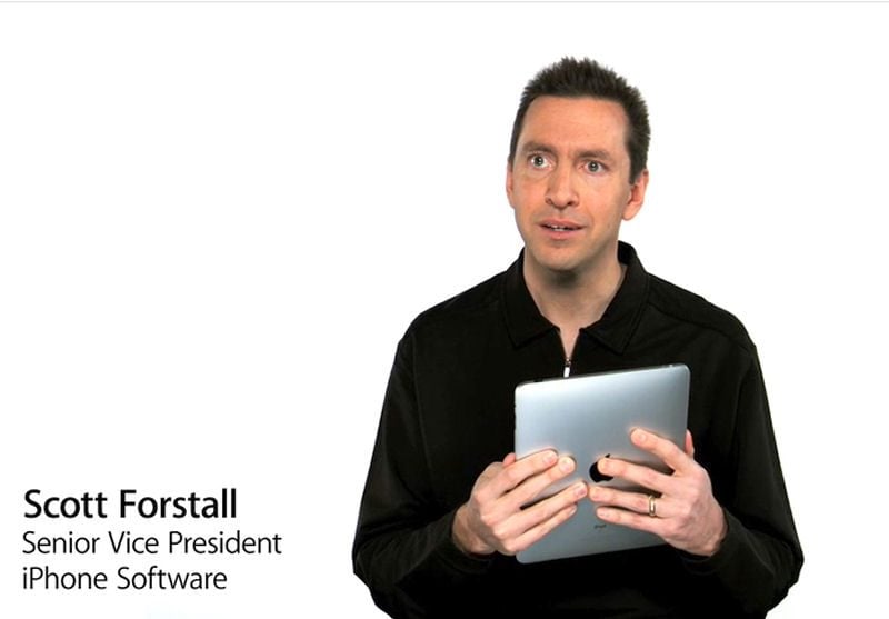 Scott Forstall, Senior Vice President iPhone Software