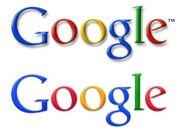 En bas, le nouveau logo, sans les ombres.