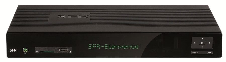 Le nouveau décodeur TV de SFR embarque un disque de 250 Go
