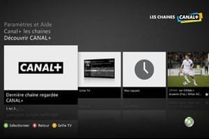 Canal Plus sur Xbox 360