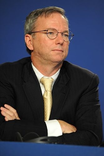 Eric Schmidt, président de Google