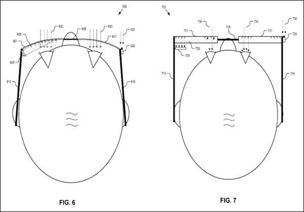 Google a déposé un nouveau brevet pour ses lunettes.