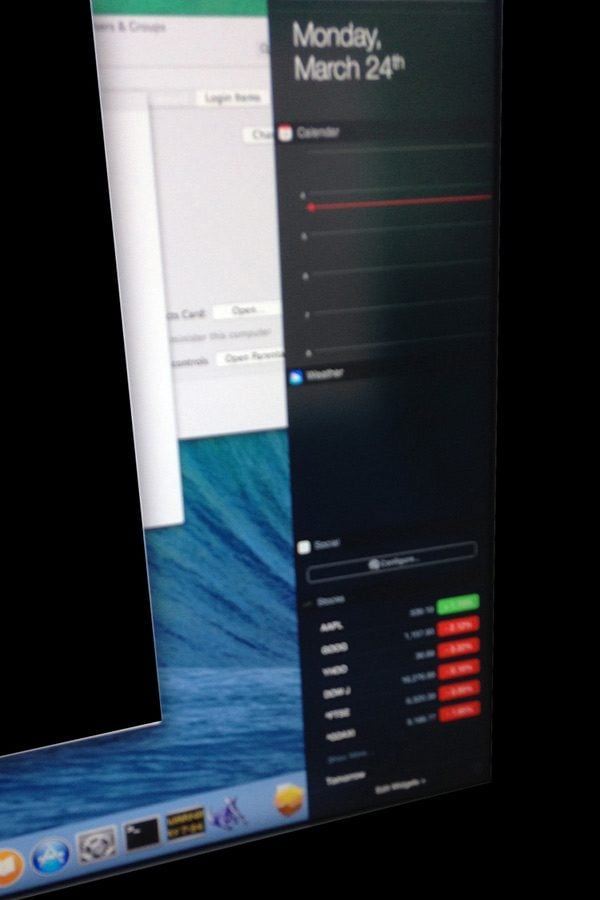 Le Centre de notifications de Mac OS X 10.10