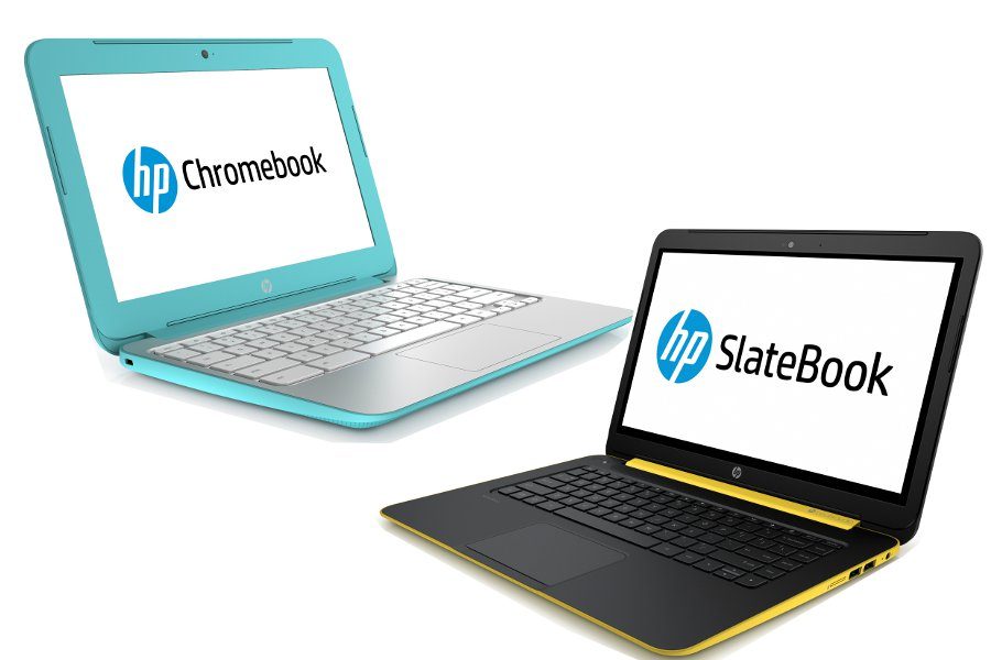 HP Chromebook et HP Slatebook