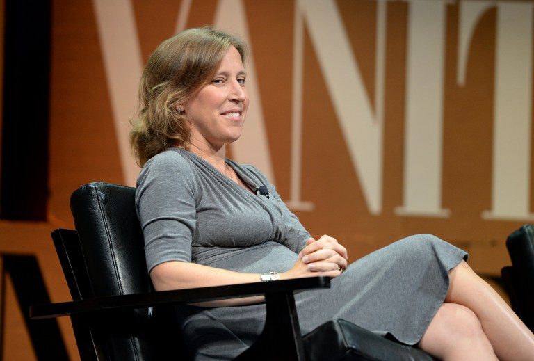 Susan Wojcicki, PDG de YouTube.