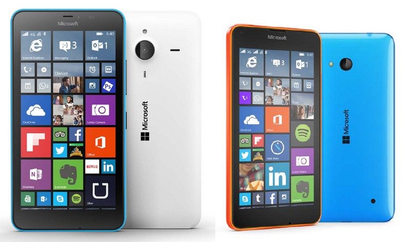 Lumia 640 XL et Lumia 640
