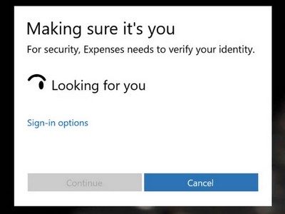 L'identification sera rapide promet Microsoft.