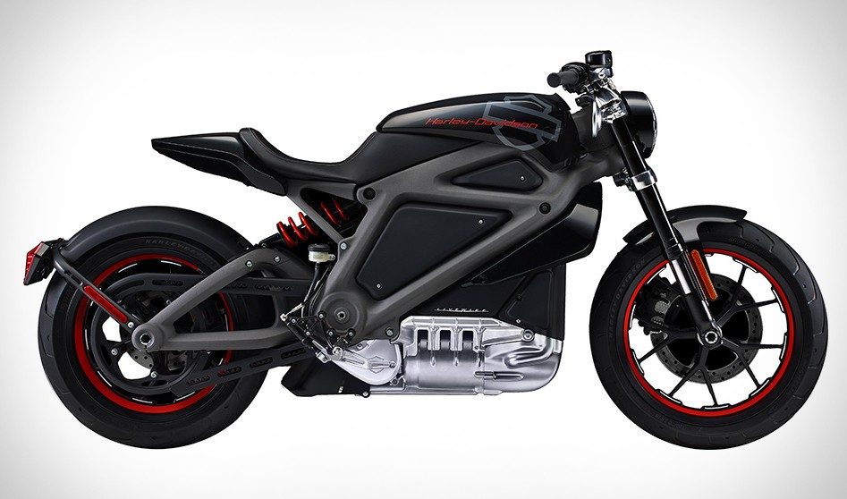 LiveWire, le prototype de moto électrique d'Harley Davidson