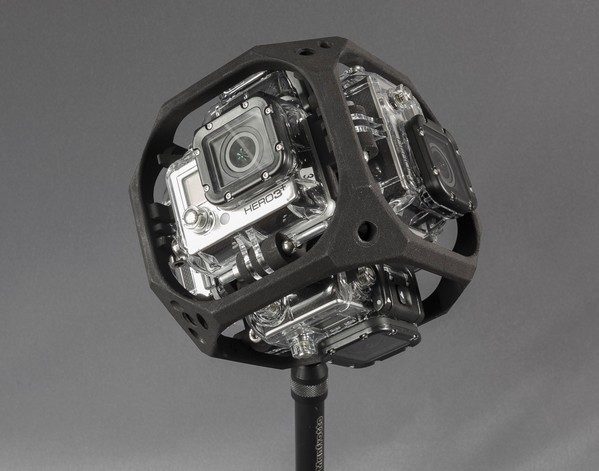 La monture Freedom 360 Explorer utilise six GoPro