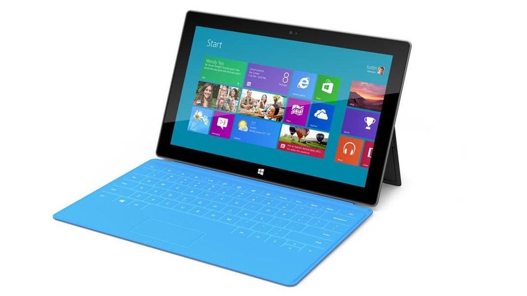 La tablette Surface sous Windows RT