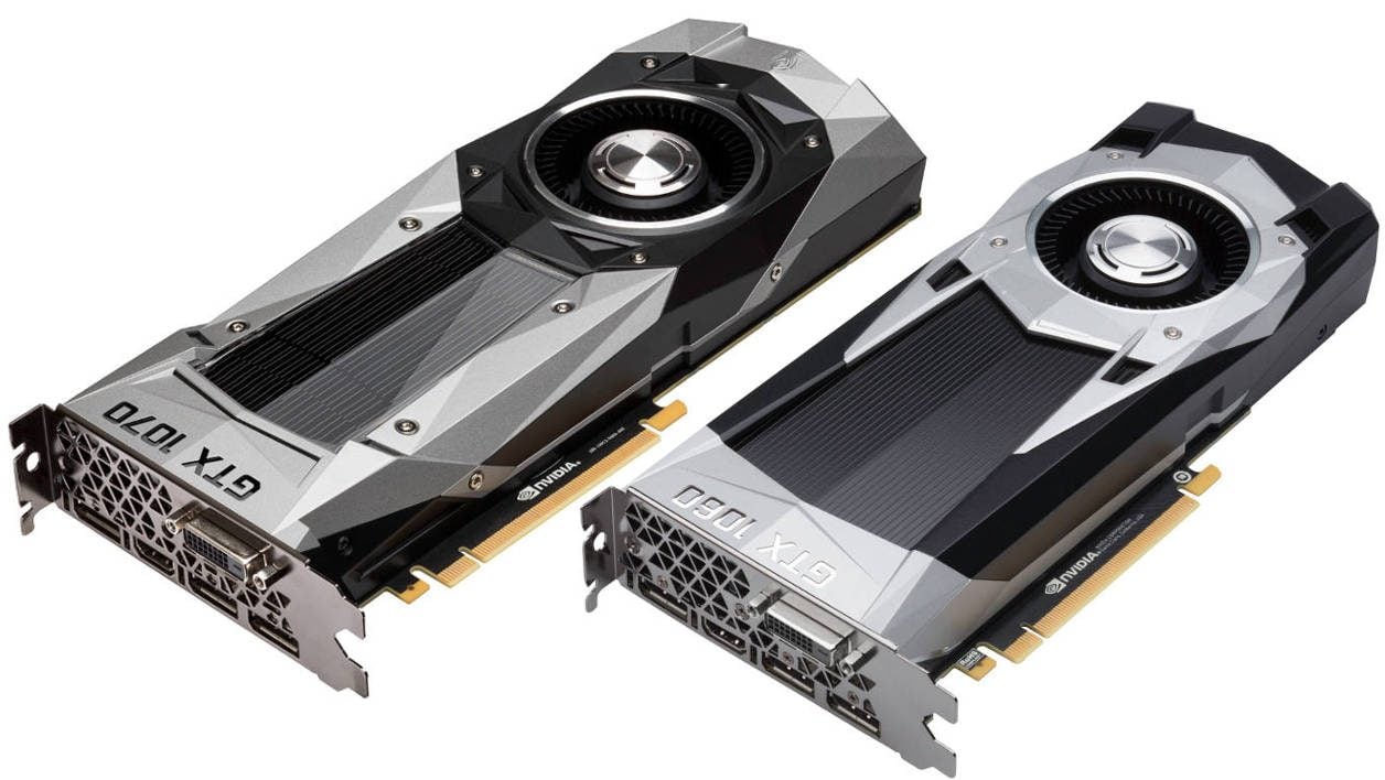 Nvidia GeForce GTX 1070 and GTX 1060