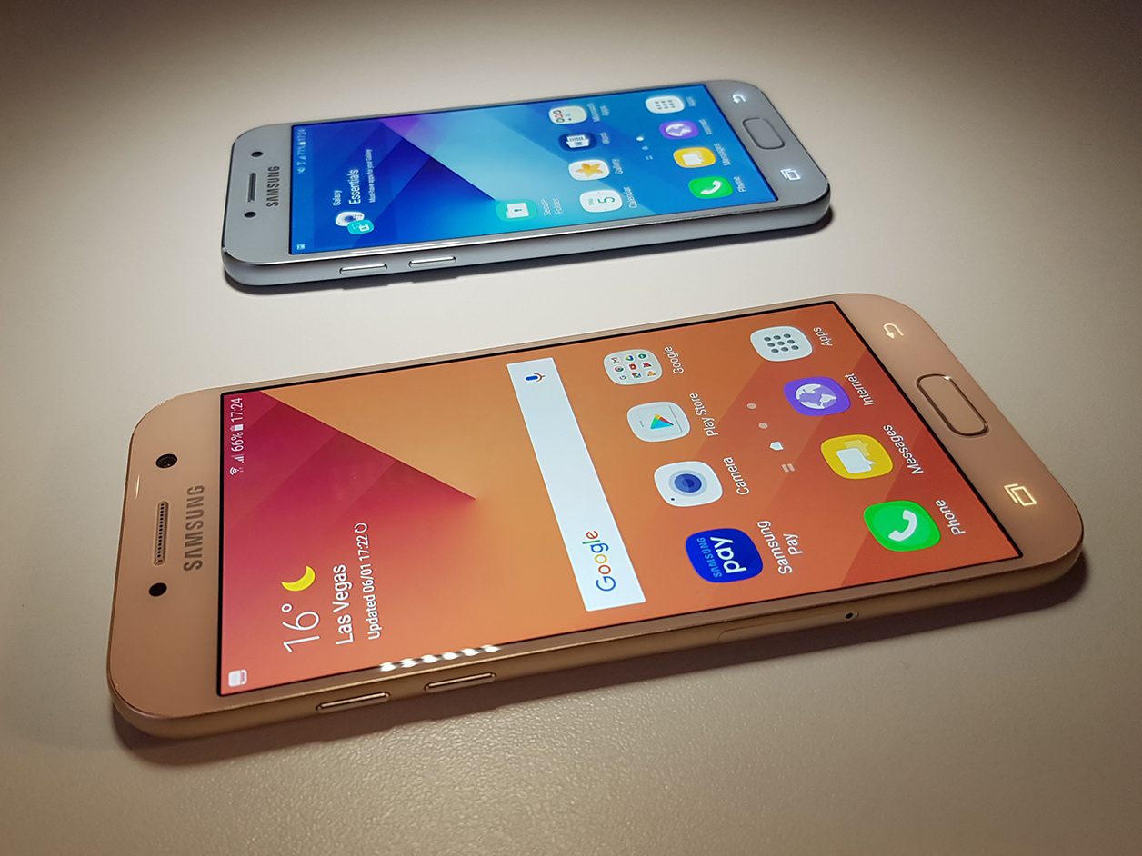 Les nouveaux Galaxy A5 de Samsung