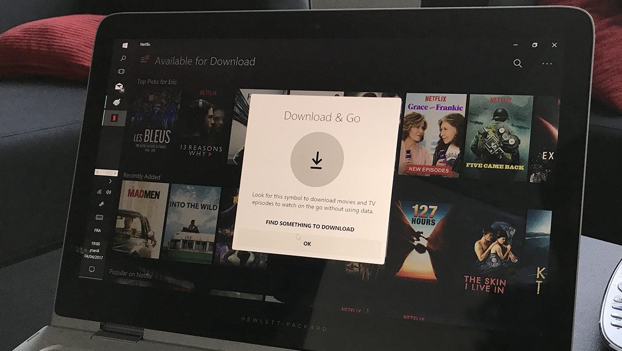 La nouvelle version de l'application Netflix pour Windows