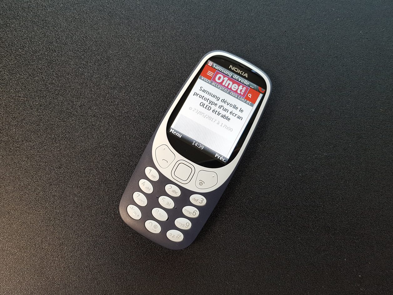 Le nouveau Nokia 3310
