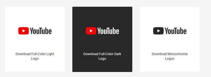 Les logos de YouTube.