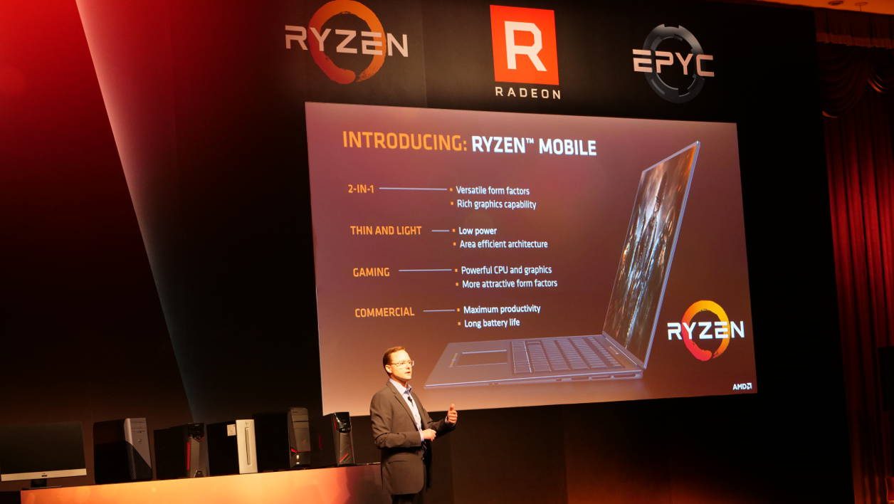 Computex 2017 AMD Ryzen laptop