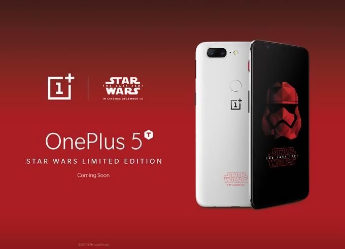 Le OnePlus 5T Star Wars Limited Edition