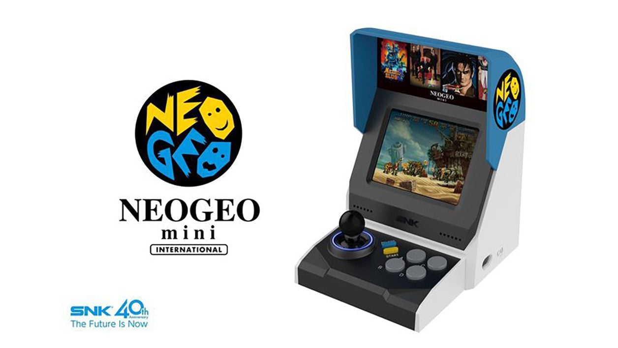 La version occidentale de la Neo Geo Mini.