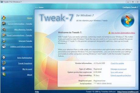 Capture d'écran Tweak-7