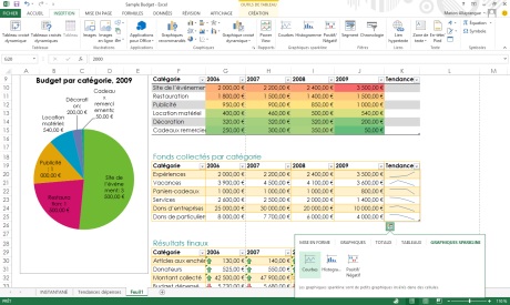 Capture d'écran Microsoft Office 365 Famille Premium Preview