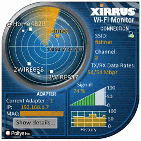 Xirrus Wi-Fi Monitor : Présentation télécharger.com