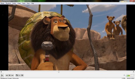 Capture d'écran VLC Media Player