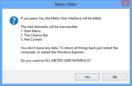 Capture d'écran Metro Killer
