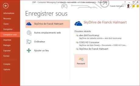 Capture d'écran Microsoft Office Famille et Etudiant