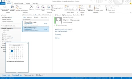 Capture d'écran Microsoft Office Professionnel 