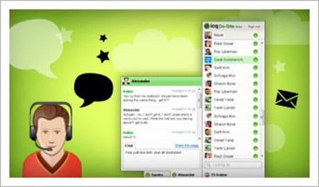 Capture d'écran ICQ