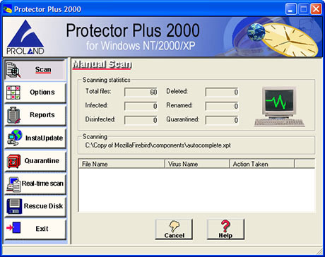 Capture d'écran Protector Plus 2012