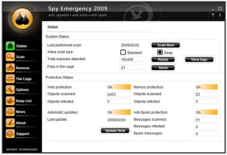 Capture d'écran Spy Emergency