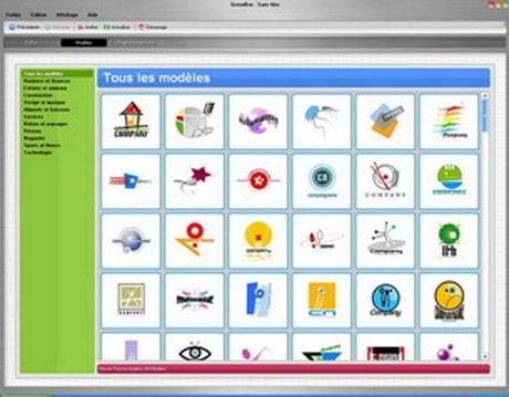 Capture d'écran LogoMaker