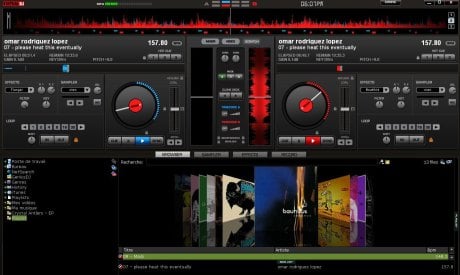 Capture d'écran Virtual DJ – Broadcaster Edition
