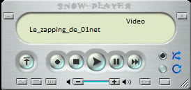 Capture d'écran Snow Player