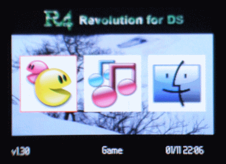 logiciel pour r4 revolution for ds ndsl nds