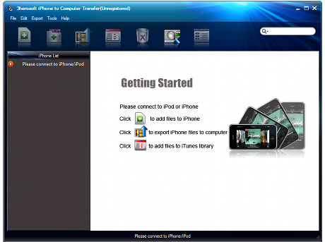Capture d'écran 3Herosoft iPhone to Computer Transfer
