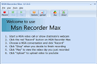 MSN Recorder Max : Présentation télécharger.com