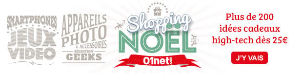 Shopping Noël 01net.com