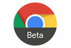 Logo de Google Chrome 71 Beta
