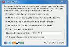 Screenshot de Auto Mute for Mac