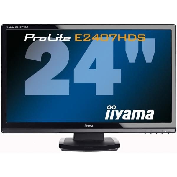 Iiyama Prolite B2475hds 24  Pouce 1080p Complet HD LED Affichage Écran  Moniteur