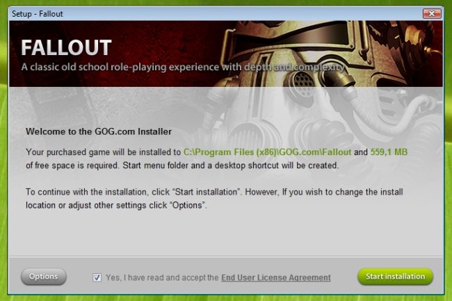 Good old Games - Téléchargement