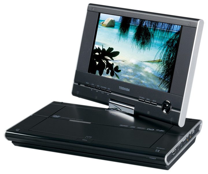 L'écran orientable du Toshiba SD-P91DT