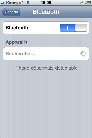 iPhone 0S 3.0 - Bluetooth revisité