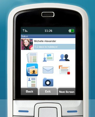 La version Facebook pour OneApp.