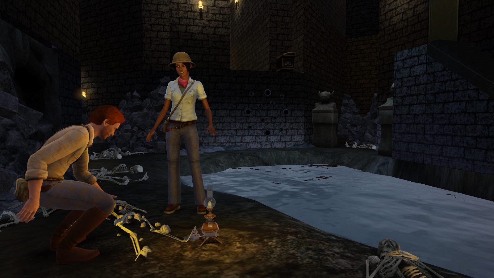 En route pour l'aventure avec Sims 3.