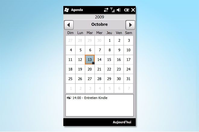 L'agenda d'Acer